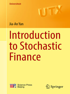 cover image of Introduction to Stochastic Finance